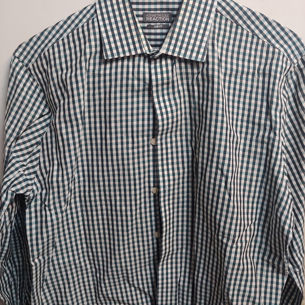 2 × Long Sleeve Dress Button Up